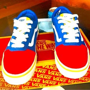 🔥NEW🔥Vans Yacht Club Old Skool (Multicolor), Size Youth 4 / Women 5.5: